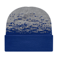 Cap America RKS12 Static Pattern Knit Cap with Cuff Unisex Accessories Hats & Caps