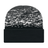 Cap America RKS12 Static Pattern Knit Cap with Cuff Unisex Accessories Hats & Caps