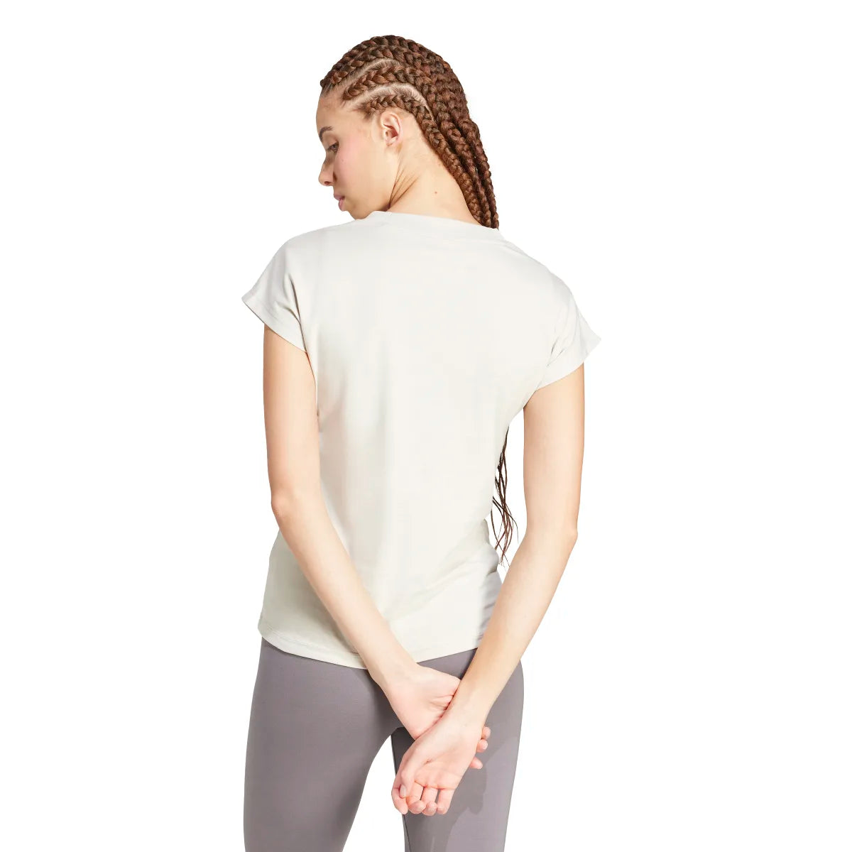 adidas Women's Essentials Linear Cotton T-Shirt-2