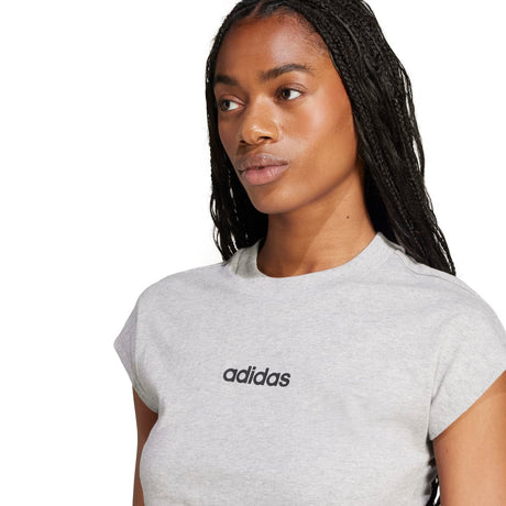 adidas Women's Essentials Linear Cotton T-Shirt-5