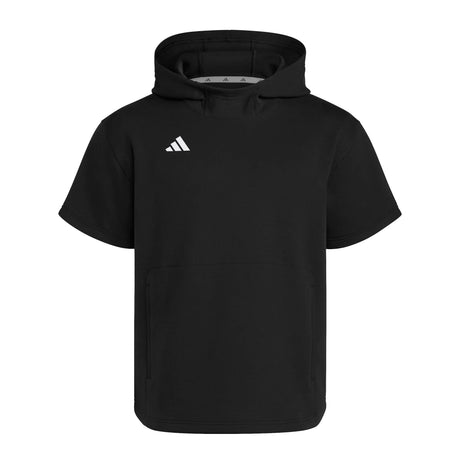 adidas Men's Dugout Short Sleeve Baseball Hoodie-2