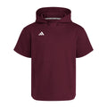 adidas Men's Dugout Short Sleeve Baseball Hoodie