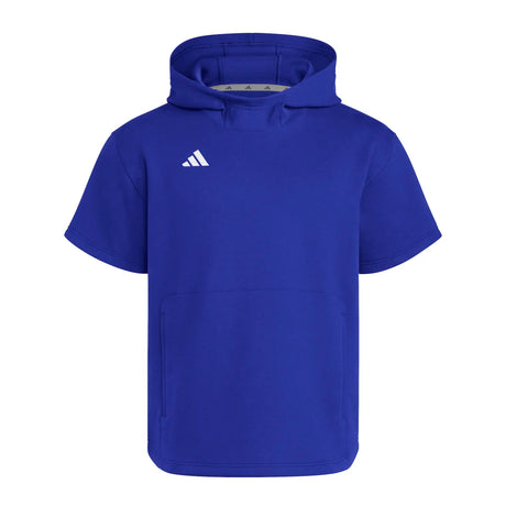 adidas Men's Dugout Short Sleeve Baseball Hoodie-1