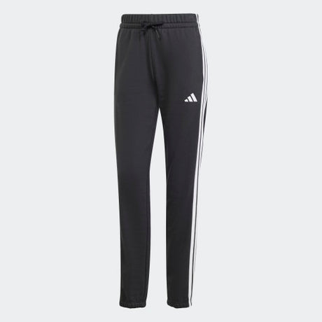 adidas Women's Essentials 3-Stripes French Terry Cuffed Joggers Womens Apparel Pants & Sweatpants