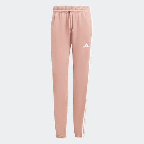 adidas Women's Essentials 3-Stripes Cuffed Joggers Womens Apparel Pants & Sweatpants
