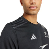 adidas Men's All Blacks Rugby Short Sleeve Jersey Mens Apparel Shirts & Tops