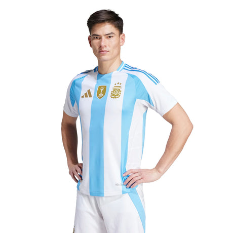 adidas Men's Argentina 2024 Authentic Home Jersey Soccer Uniforms & Apparel All