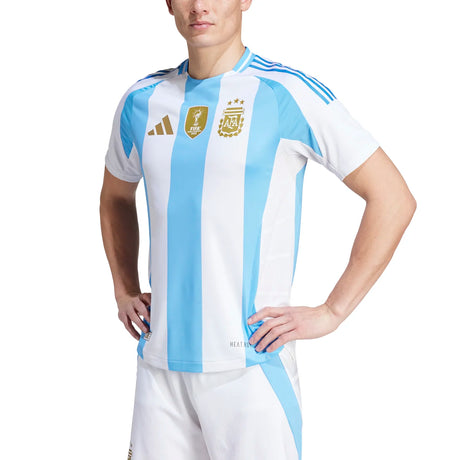 adidas Men's Argentina 2024 Authentic Home Jersey Soccer Uniforms & Apparel All