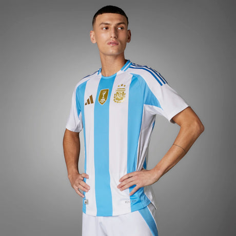 adidas Men's Argentina 2024 Authentic Home Jersey Soccer Uniforms & Apparel All