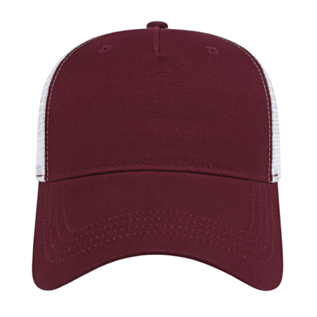 Cap America X-tra Value Five Panel Trucker Mesh Back Cap Unisex Accessories Hats & Caps