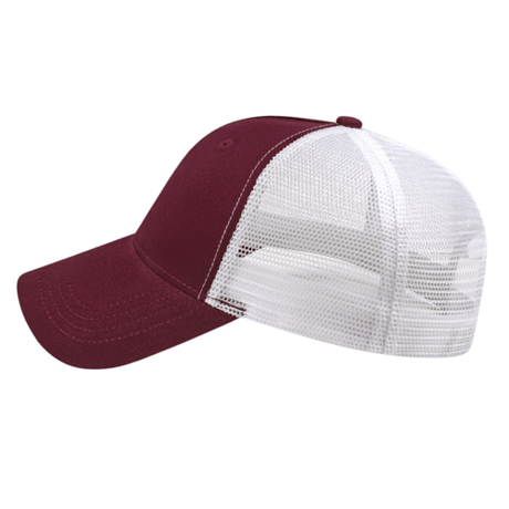 Cap America X-tra Value Five Panel Trucker Mesh Back Cap Unisex Accessories Hats & Caps