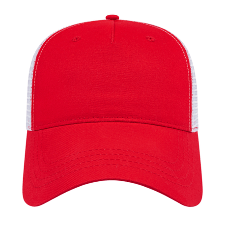 Cap America X-tra Value Five Panel Trucker Mesh Back Cap Unisex Accessories Hats & Caps
