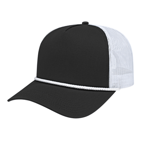 Cap America Value Rope Trucker Mesh Back Cap Unisex Accessories Hats & Caps