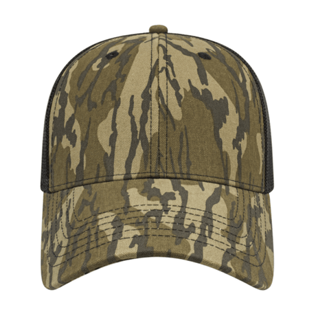 Cap America Camo Trucker Mesh Back Cap Unisex Accessories Hats & Caps