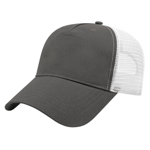 Cap America X-tra Value Five Panel Trucker Mesh Back Cap Unisex Accessories Hats & Caps