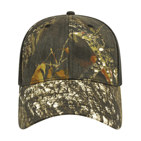 Cap America Camo Trucker Mesh Back Cap Unisex Accessories Hats & Caps