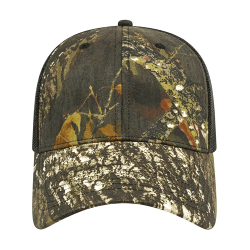 Cap America Camo Trucker Mesh Back Cap Unisex Accessories Hats & Caps