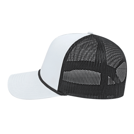 Cap America Value Rope Trucker Mesh Back Cap Unisex Accessories Hats & Caps