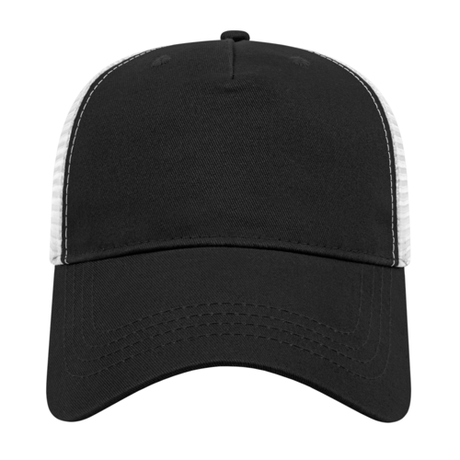 Cap America X-tra Value Five Panel Trucker Mesh Back Cap Unisex Accessories Hats & Caps