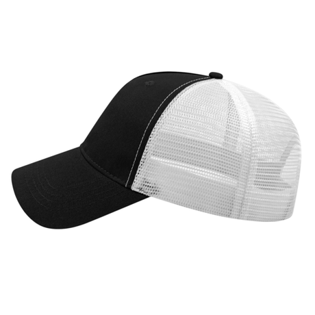 Cap America X-tra Value Five Panel Trucker Mesh Back Cap Unisex Accessories Hats & Caps