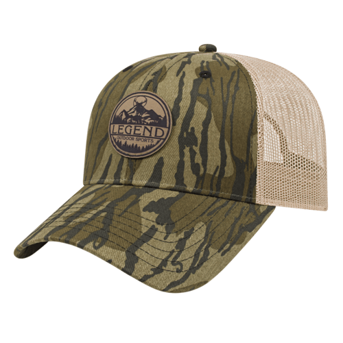 Cap America Camo Trucker Mesh Back Cap Unisex Accessories Hats & Caps