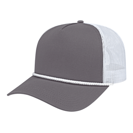 Cap America Value Rope Trucker Mesh Back Cap Unisex Accessories Hats & Caps