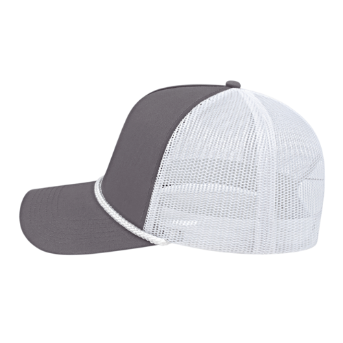 Cap America Value Rope Trucker Mesh Back Cap Unisex Accessories Hats & Caps