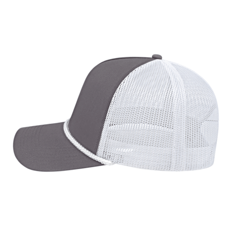 Cap America Value Rope Trucker Mesh Back Cap Unisex Accessories Hats & Caps