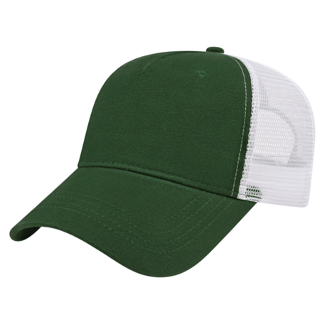 Cap America X-tra Value Five Panel Trucker Mesh Back Cap Unisex Accessories Hats & Caps