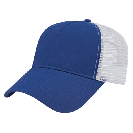 Cap America X-tra Value Five Panel Trucker Mesh Back Cap Unisex Accessories Hats & Caps