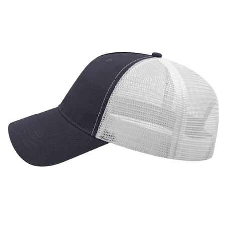 Cap America X-tra Value Five Panel Trucker Mesh Back Cap Unisex Accessories Hats & Caps