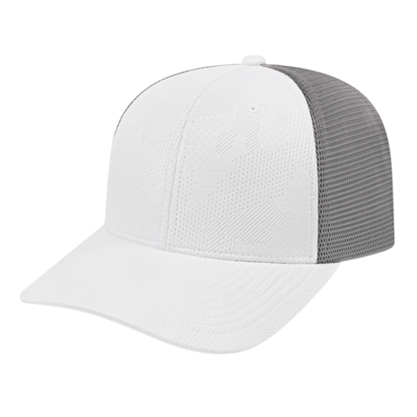 Cap America Flexfit 110 Jacquard Trucker Mesh Back Cap Unisex Accessories Hats & Caps