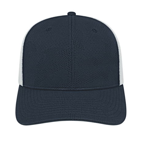 Cap America Flexfit 110 Jacquard Trucker Mesh Back Cap Unisex Accessories Hats & Caps
