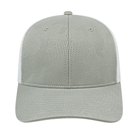 Cap America Flexfit 110 Jacquard Trucker Mesh Back Cap Unisex Accessories Hats & Caps