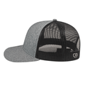 Cap America i8518 Premium Mélange Trucker Mesh Back Cap Unisex Accessories Hats & Caps