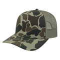 Cap America Duck Camo Trucker Mesh Back Cap Unisex Accessories Hats & Caps