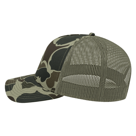 Cap America Duck Camo Trucker Mesh Back Cap Unisex Accessories Hats & Caps
