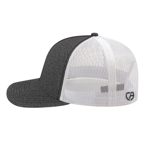 Cap America i8518 Premium Mélange Trucker Mesh Back Cap Unisex Accessories Hats & Caps