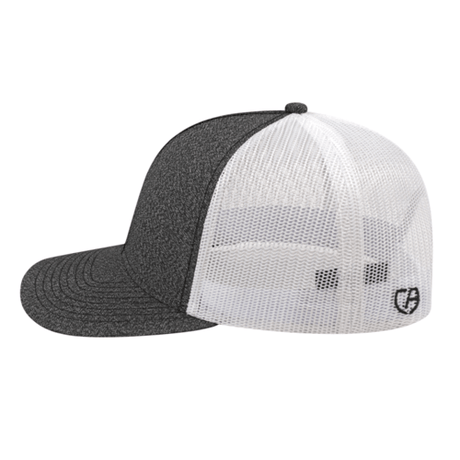 Cap America i8518 Premium Mélange Trucker Mesh Back Cap Unisex Accessories Hats & Caps