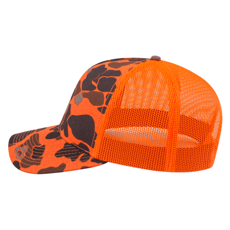 Cap America Duck Camo Trucker Mesh Back Cap Unisex Accessories Hats & Caps