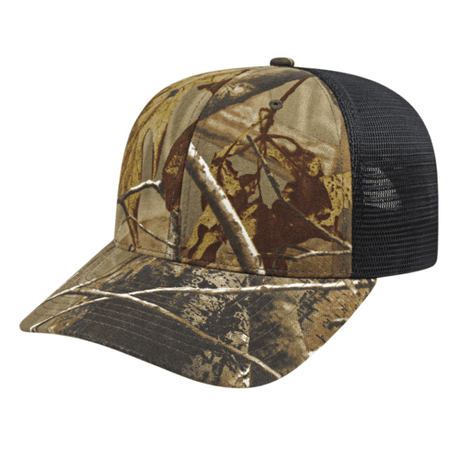 Cap America Flexfit 110 Premium Camo Trucker Mesh Back Cap Unisex Accessories Hats & Caps