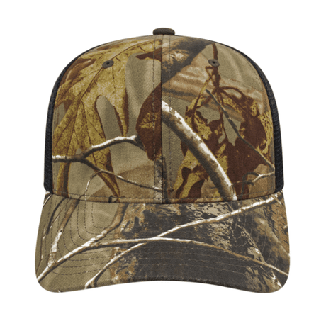 Cap America Flexfit 110 Premium Camo Trucker Mesh Back Cap Unisex Accessories Hats & Caps