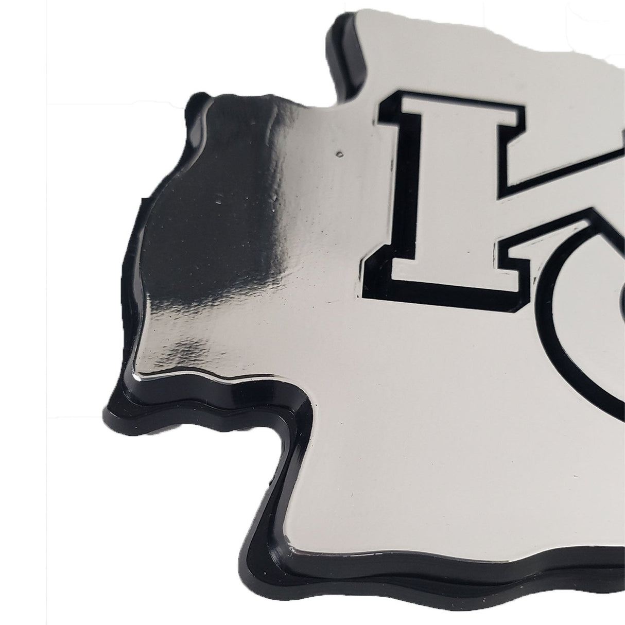 Fanmats LSU Tigers Molded Chrome Plastic Emblem Fan Gear NCAA LSU Tigers