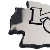 Fanmats LSU Tigers Molded Chrome Plastic Emblem Fan Gear NCAA LSU Tigers