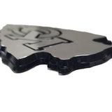 Fanmats Los Angeles Chargers Molded Chrome Plastic Emblem Fan Gear NFL Los Angeles Chargers