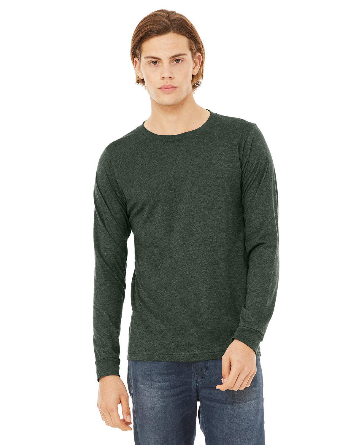 BELLA + CANVAS Unisex Jersey Long Sleeve Tee BC3501CVC (1/2)