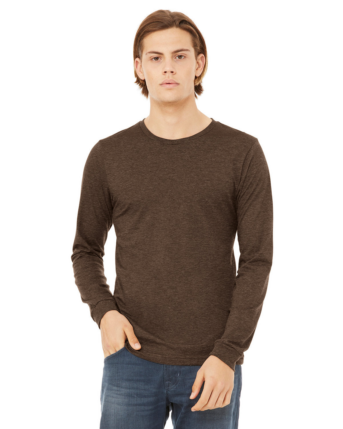 BELLA + CANVAS Unisex Jersey Long Sleeve Tee BC3501CVC (1/2)