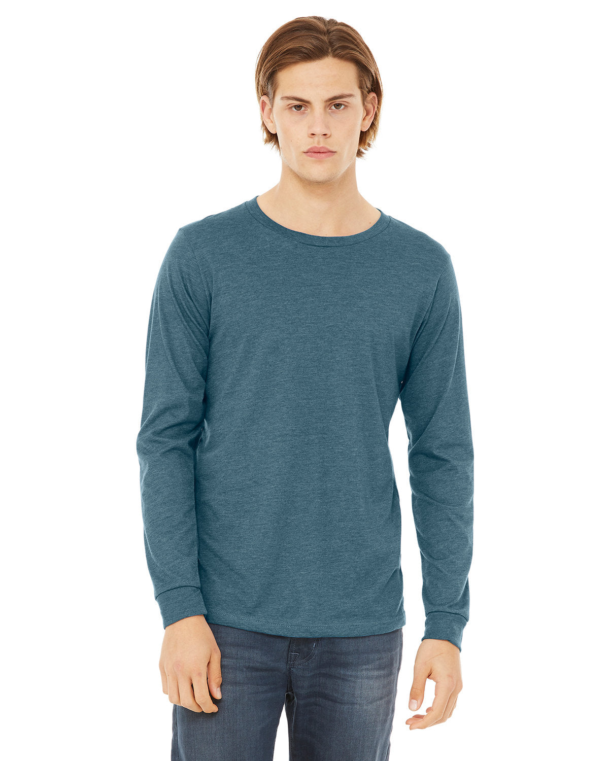 BELLA + CANVAS Unisex Jersey Long Sleeve Tee BC3501CVC (1/2)