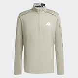 adidas Men's Train Essentials Camo 1/4-Zip Long Sleeve Tee