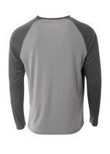 A4 Men's Long Sleeve Strike Raglan Tee Mens Apparel